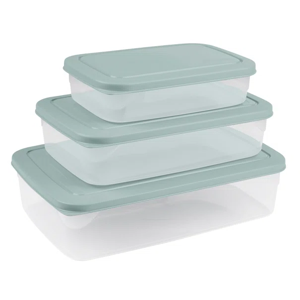 Φαγητοδοχεία (Σετ 3τμχ) L-C Boxes Blue Frost 6PTA103BG