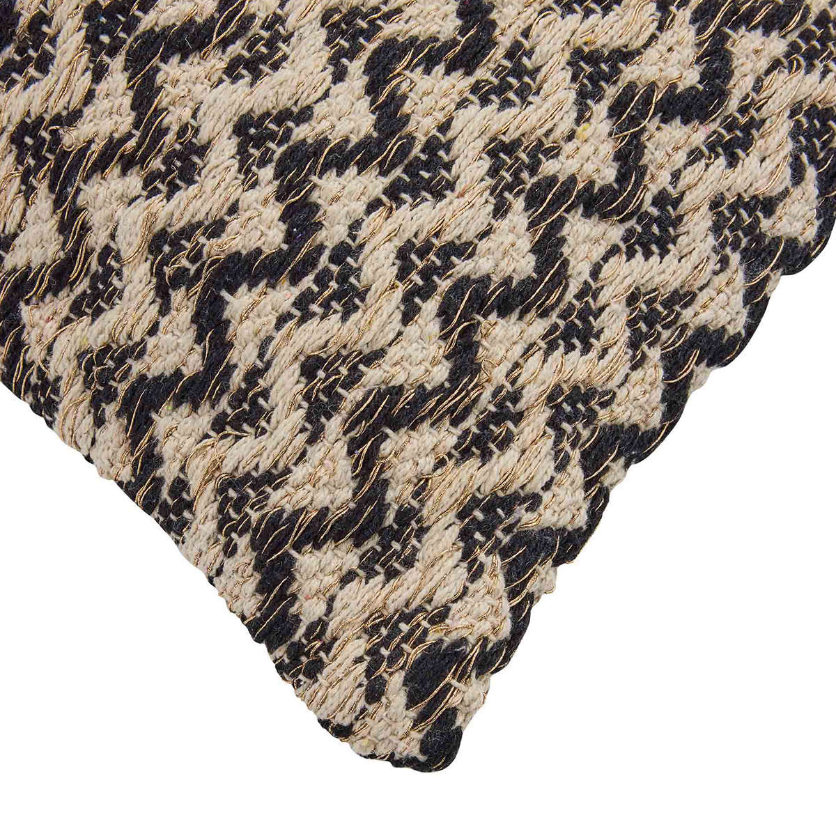 Διακοσμητικό Μαξιλάρι (30X50) L-C Loumeo Black 1612716 Λευκά Είδη Σαλονιού Μαξιλάρια Διακοσμητικά Μακρόστενα Spitishop