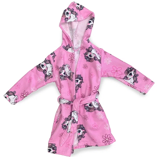 Παιδικό Μπουρνούζι Dimcol Unicorn Pink