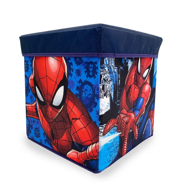 Σκαμπό Με Αποθηκευτικό Χώρο (30X30) Dimcol Spider-Man 09