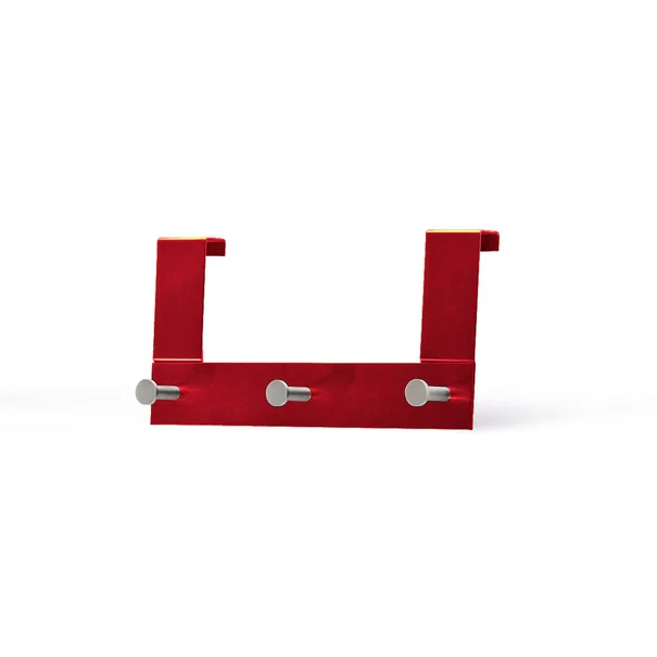 Κρεμάστρα Πόρτας 3 Θέσεων Grekon 303 Red