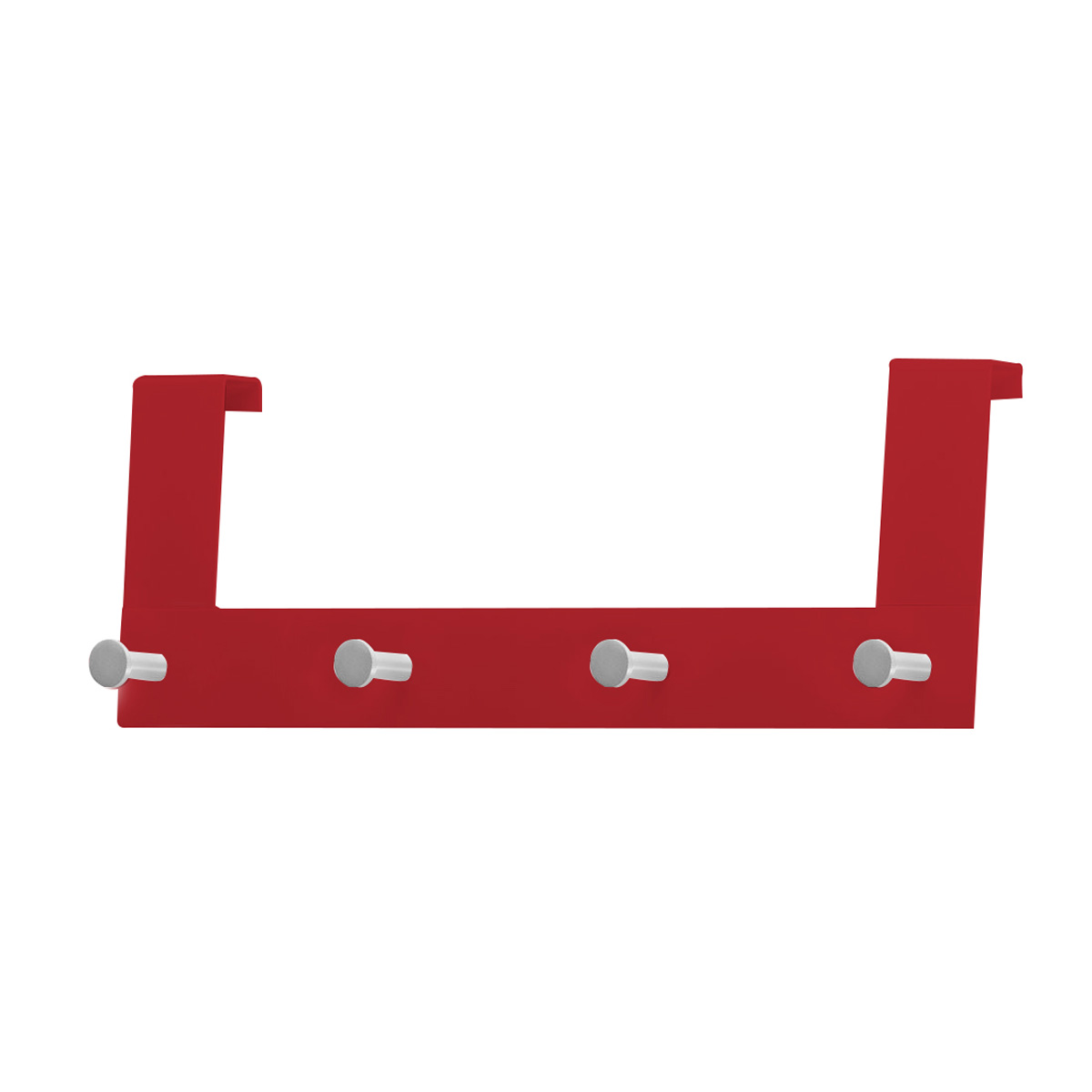 Κρεμάστρα Πόρτας 4 Θέσεων Grekon 304 Red