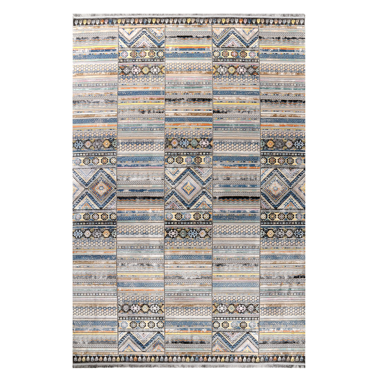 Χαλί (160X230) Tzikas Carpets Quares 31776-095 Χαλιά Σαλονιού Χειμερινά Boho Spitishop