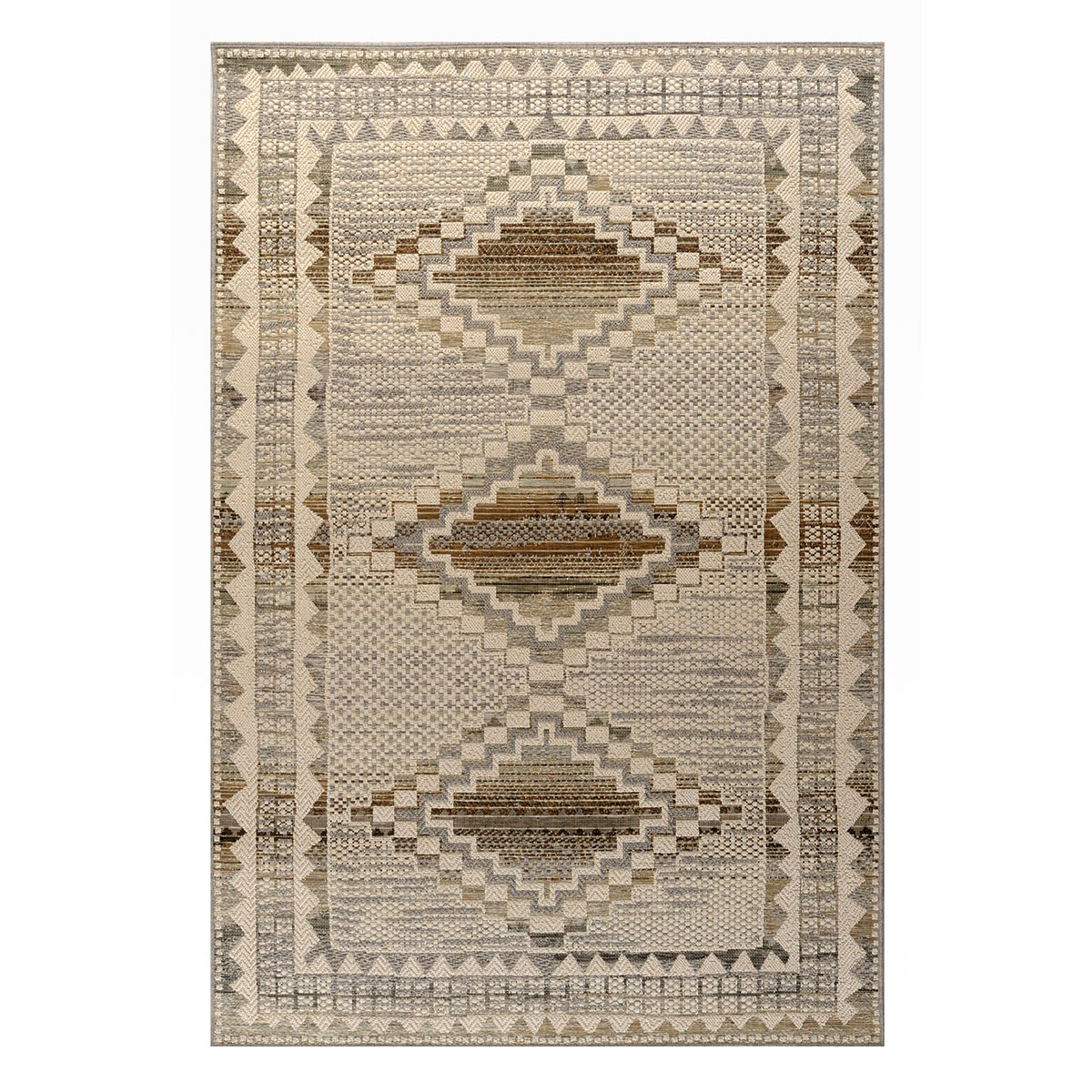 Χαλί All Season (160X230) Tzikas Carpets Kemet 54010-102 Χαλιά Σαλονιού Spitishop