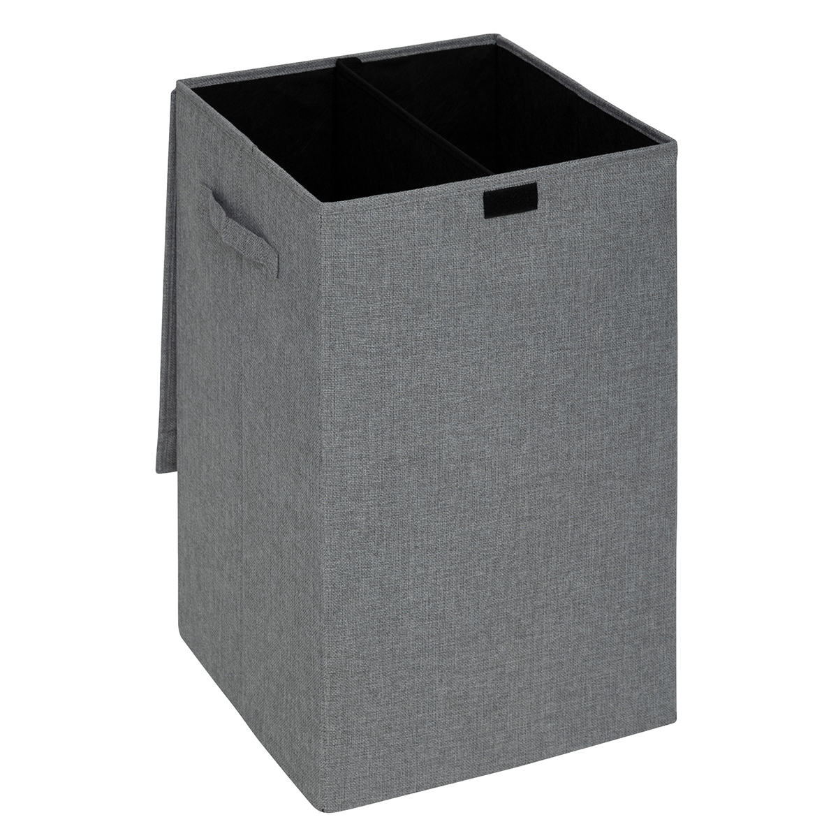 Καλάθι Απλύτων 2 Θέσεων 74Lit (37x36.5x60) F-V Colors Concrete Grey 206923H