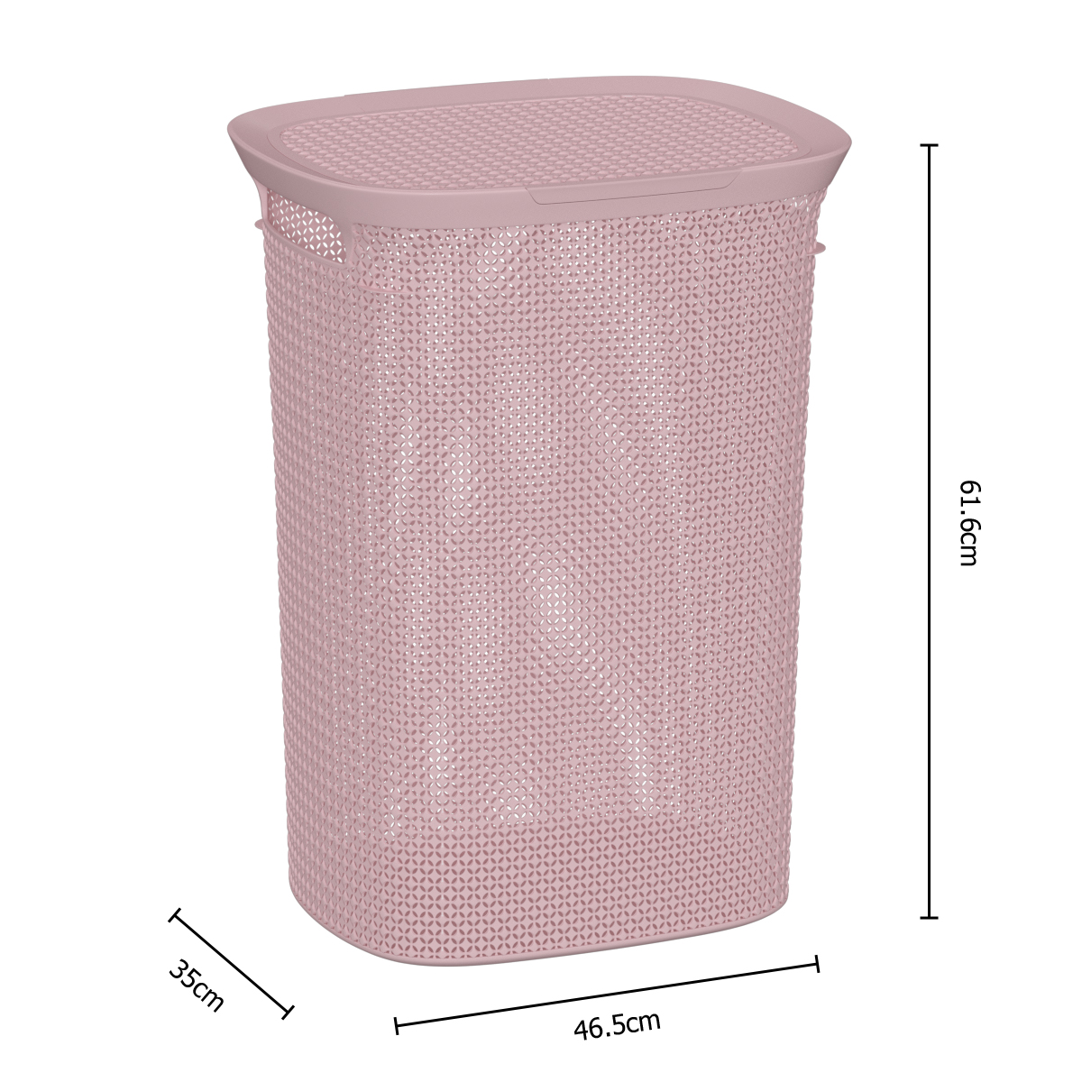 Καλάθι Απλύτων 57Lit (46 5X35X61 6) F-V Scandi Pink 164587A Όσα Αγαπήσατε Περισσότερο Μόλις Ξαναήρθαν - Είναι Πάλι Εδώ τα Είδη Μπάνιου Που Spitishop