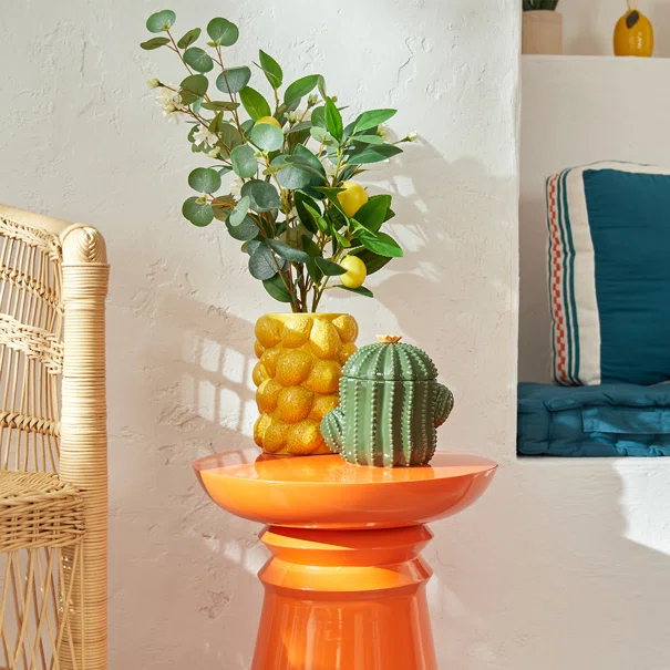 Διακοσμητικό Βάζο (Φ14x18) A-S Lemon Vase 206516