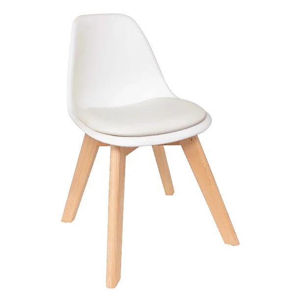 Παιδική Καρέκλα (55x31x38.5) A-S Baya White 205840A