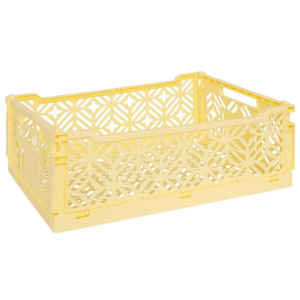 Κουτί Αποθήκευσης (40x30x15) A-S Crate Yellow 205859A