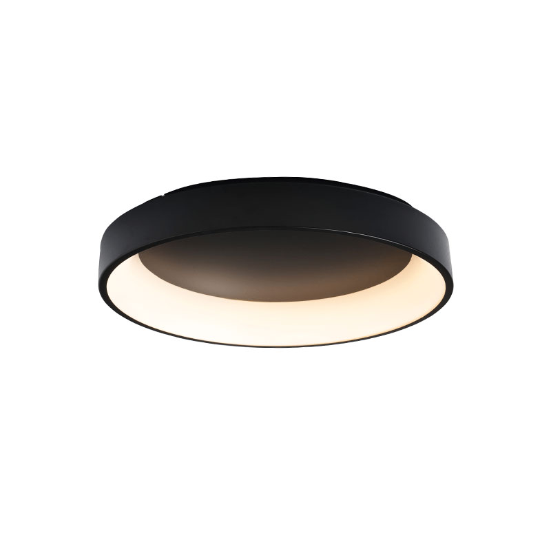 Φωτιστικό Πλαφονιέρα LED 3 CCT Aca Apollo BR81LEDC78BKCCT Black