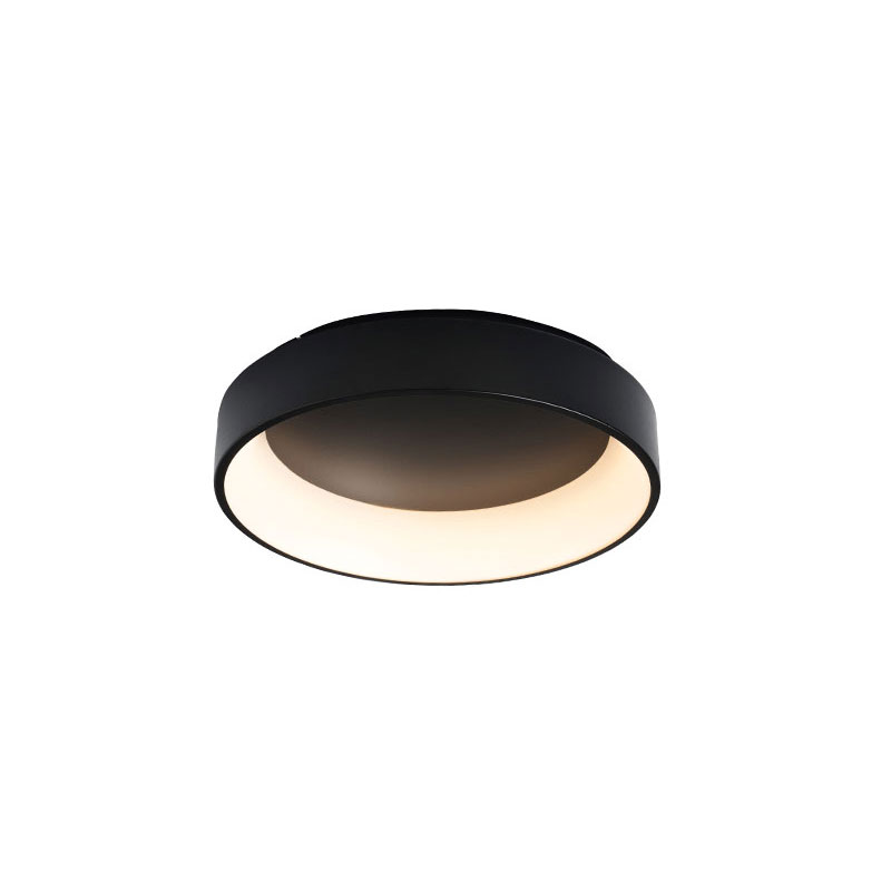 Φωτιστικό Πλαφονιέρα LED 3 CCT Aca Apollo BR81LEDC45BKCCT Black