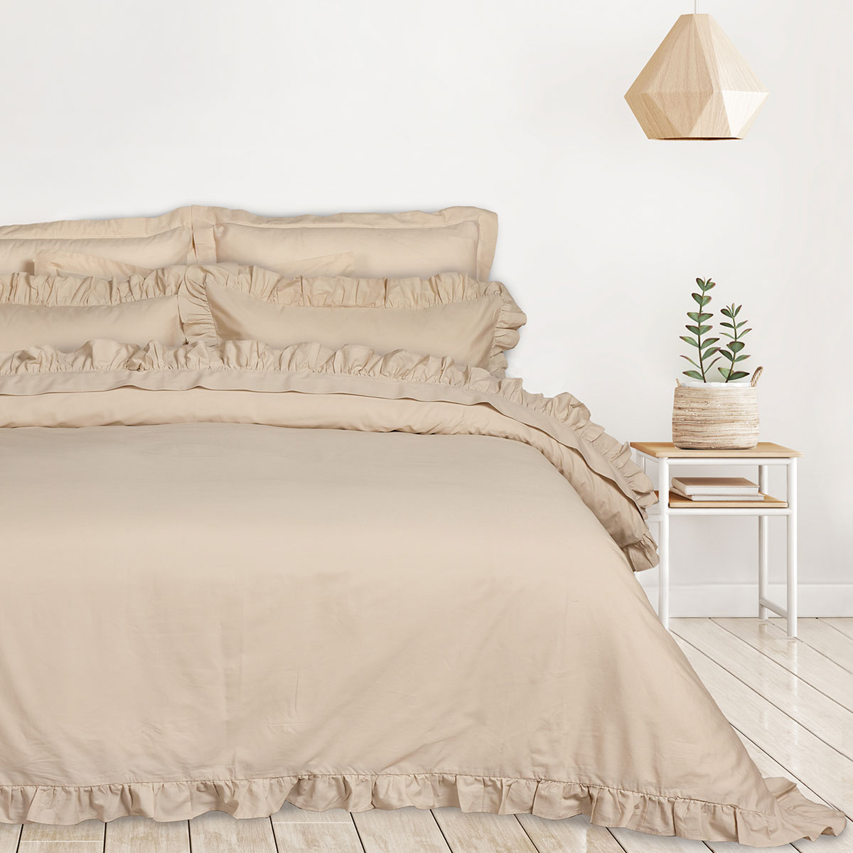Σεντόνια Υπέρδιπλα (Σετ) Das Home Daily Line 3168 Taupe
