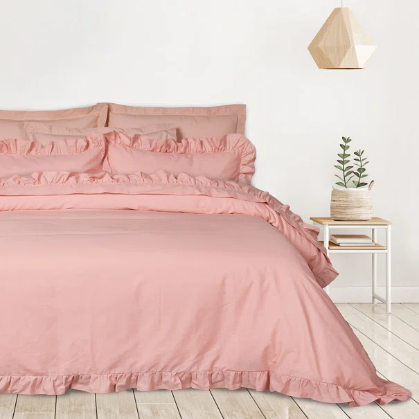 Παπλωματοθήκη Υπέρδιπλη (Σετ 220x240) Das Home Daily Line 3169 Pink