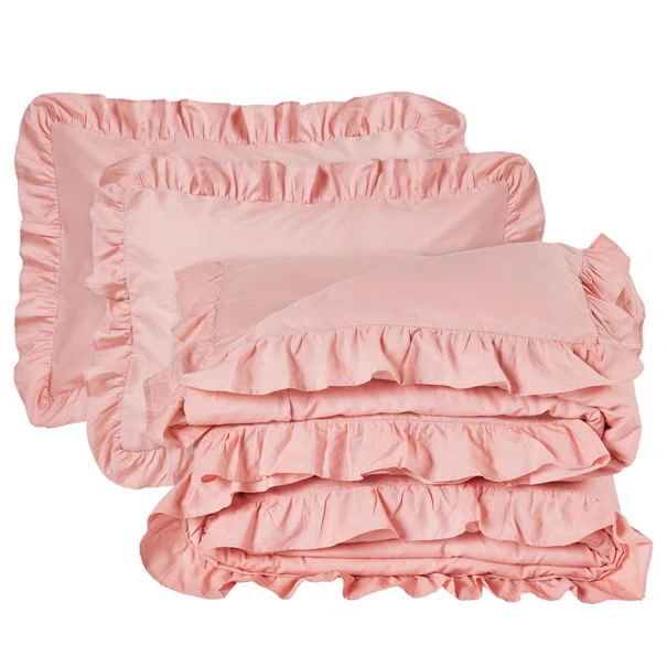 Παπλωματοθήκη Υπέρδιπλη (Σετ 220x240) Das Home Daily Line 3169 Pink