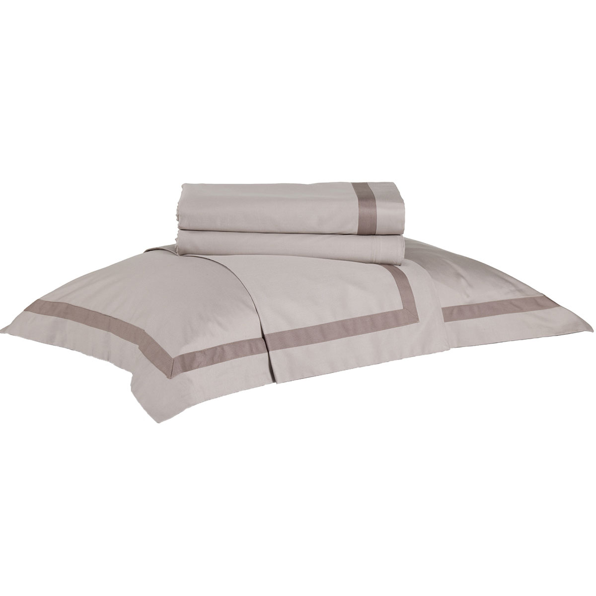 Σεντόνια King Size (Σετ) Das Home Executive 1700 Taupe