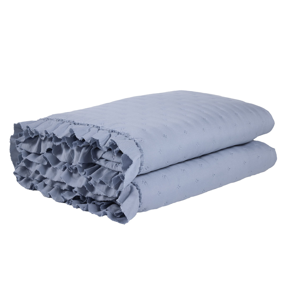 Κουβερλί Υπέρδιπλο (220X240) Das Home Happy Iron Free 9657 Blue Λευκά Είδη Κρεβατοκάμαρας Υπέρδιπλα Spitishop