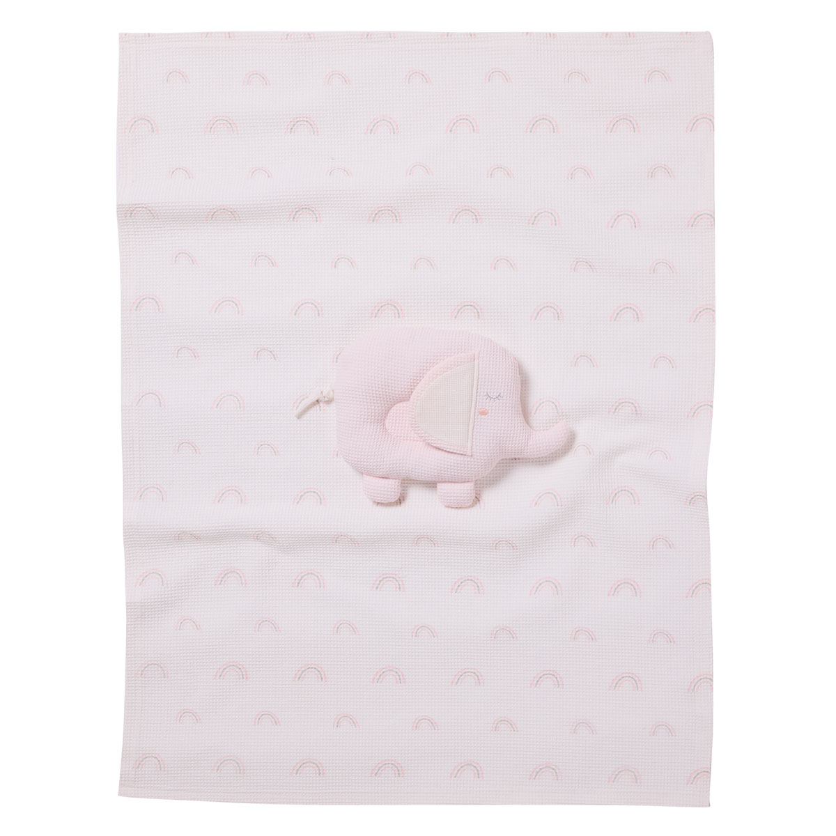 Κουβέρτα Πικέ Αγκαλιάς (75X100) + Λούτρινο Das Home Baby 4957 Pink Βρεφικά Προίκα Μωρού Κουβέρτες Βρεφικές Καλοκαιρινές Spitishop