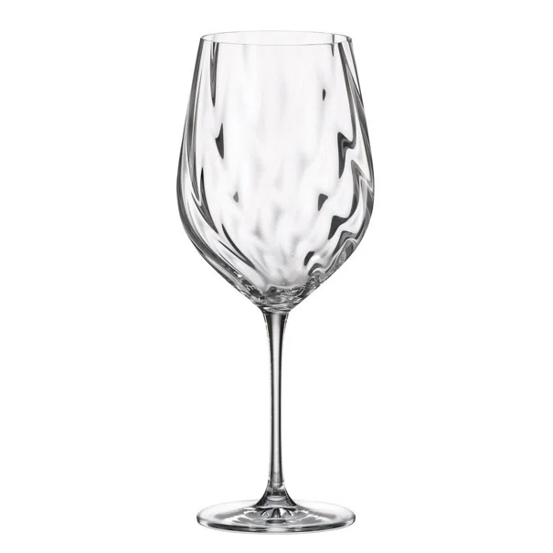 Ποτήρι Κρασιού Κολωνάτο 600ml Crystal Bohemia Uria Optic