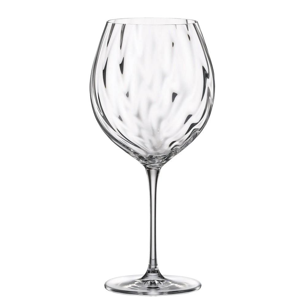 Ποτήρι Κρασιού Κολωνάτο 750ml Crystal Bohemia Uria Optic