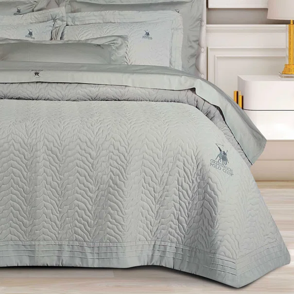 Κουβερλί King Size (240x250) Greenwich Polo Club 2353 Grey
