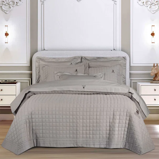 Κουβερλί King Size (240x250) Greenwich Polo Club 2356 Taupe