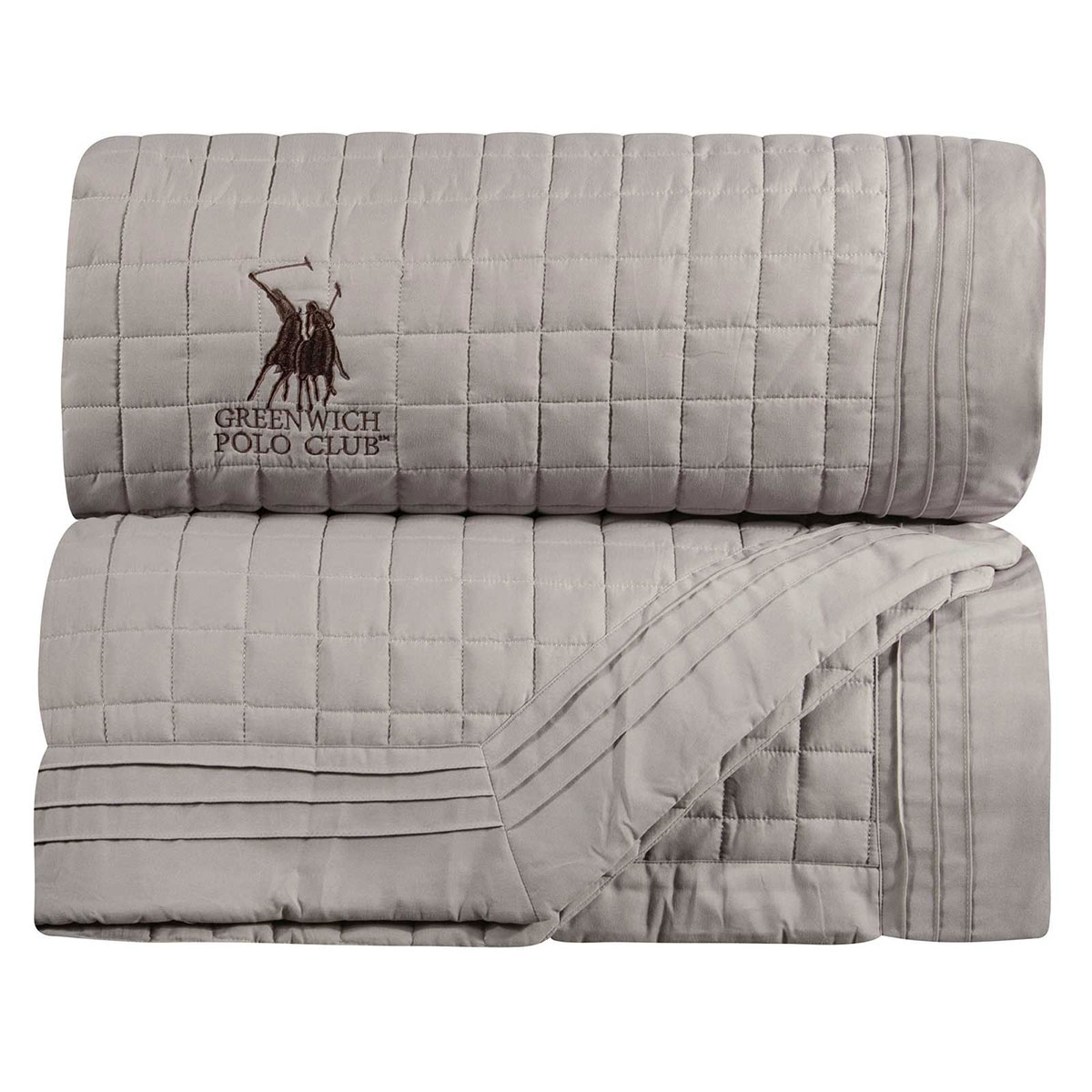 Κουβερλί King Size (240x250) Greenwich Polo Club 2356 Taupe