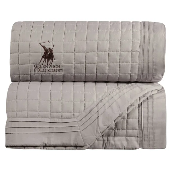 Κουβερλί King Size (240x250) Greenwich Polo Club 2356 Taupe
