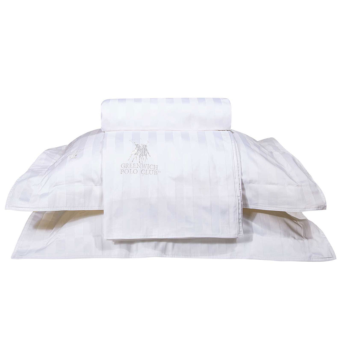 Σεντόνια Υπέρδιπλα (Σετ) Greenwich Polo Club Classic 2271 White