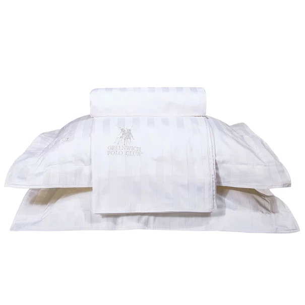 Σεντόνια Υπέρδιπλα (Σετ) Greenwich Polo Club Classic 2271 White