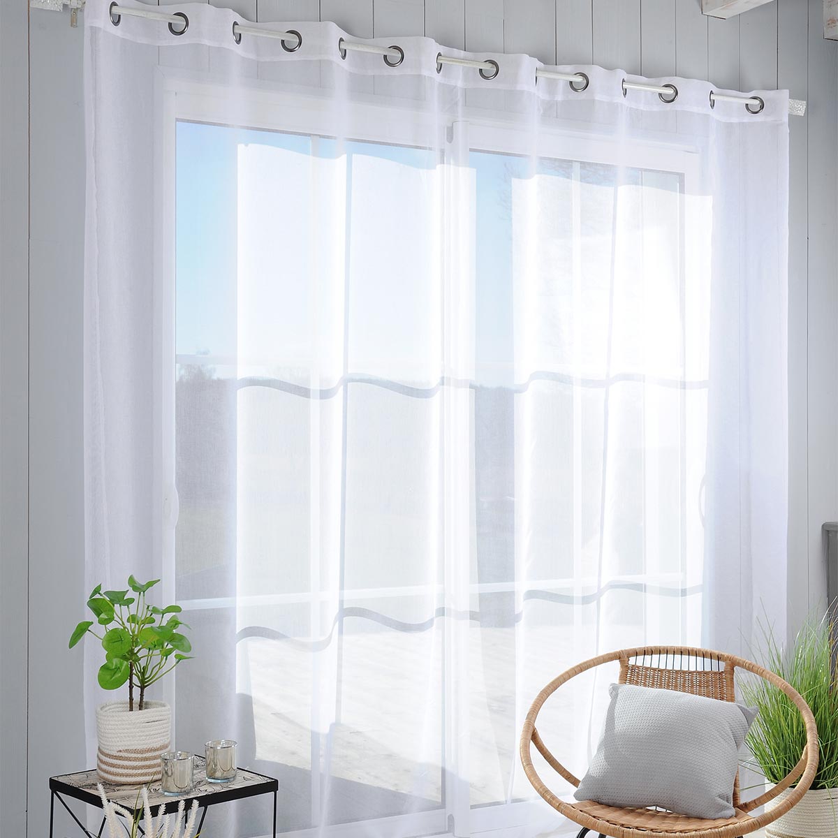 Κουρτίνα (300x280) Με Τρουκς S-F Monna Blanc R81697001VL