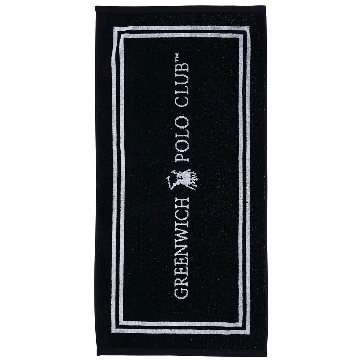 Πετσέτα Γυμναστηρίου (45x90) Greenwich Polo Club 3942 Black 400gsm