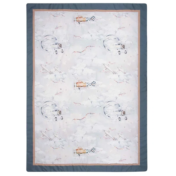Κουβερλί Κούνιας (110x150) 2 Όψεων Greenwich Polo Club Baby 8852
