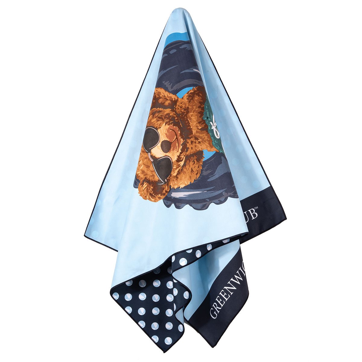 Παιδική Πετσέτα Θαλάσσης Microfiber 2 Όψεων (70x140) Greenwich Polo Club Junior 4043