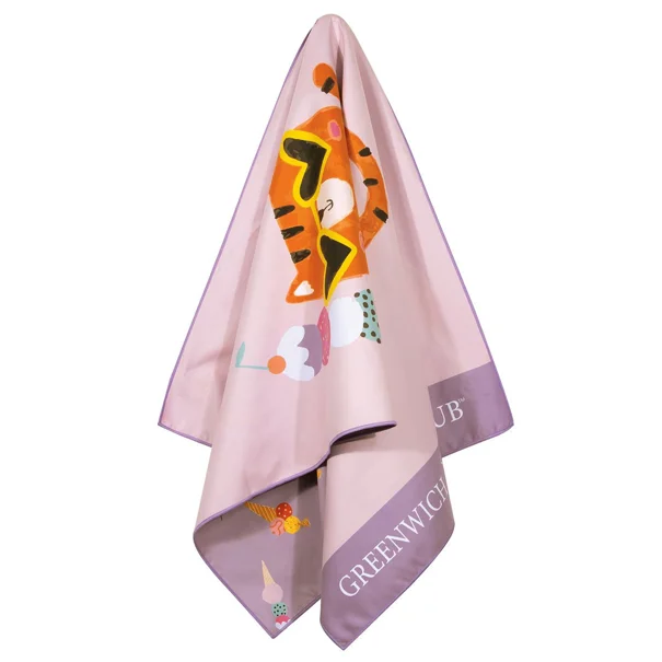 Παιδική Πετσέτα Θαλάσσης Microfiber 2 Όψεων (70x140) Greenwich Polo Club Junior 4082