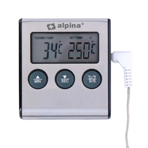 Θερμόμετρο Μαγειρικής Ψηφιακό 80εκ. Alpina 871125215140