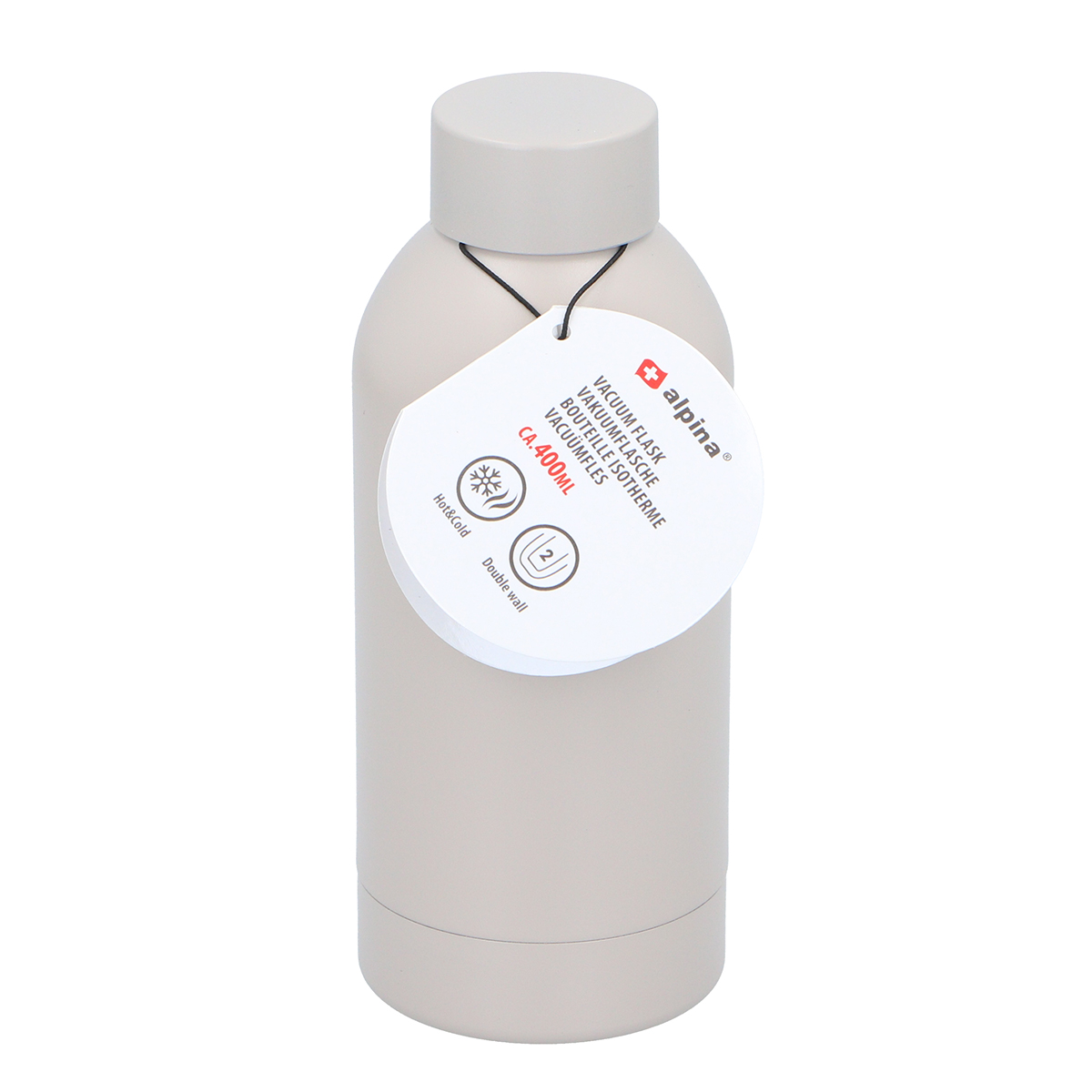 Μπουκάλι Θερμός 400ml Alpina 871125250673 Beige