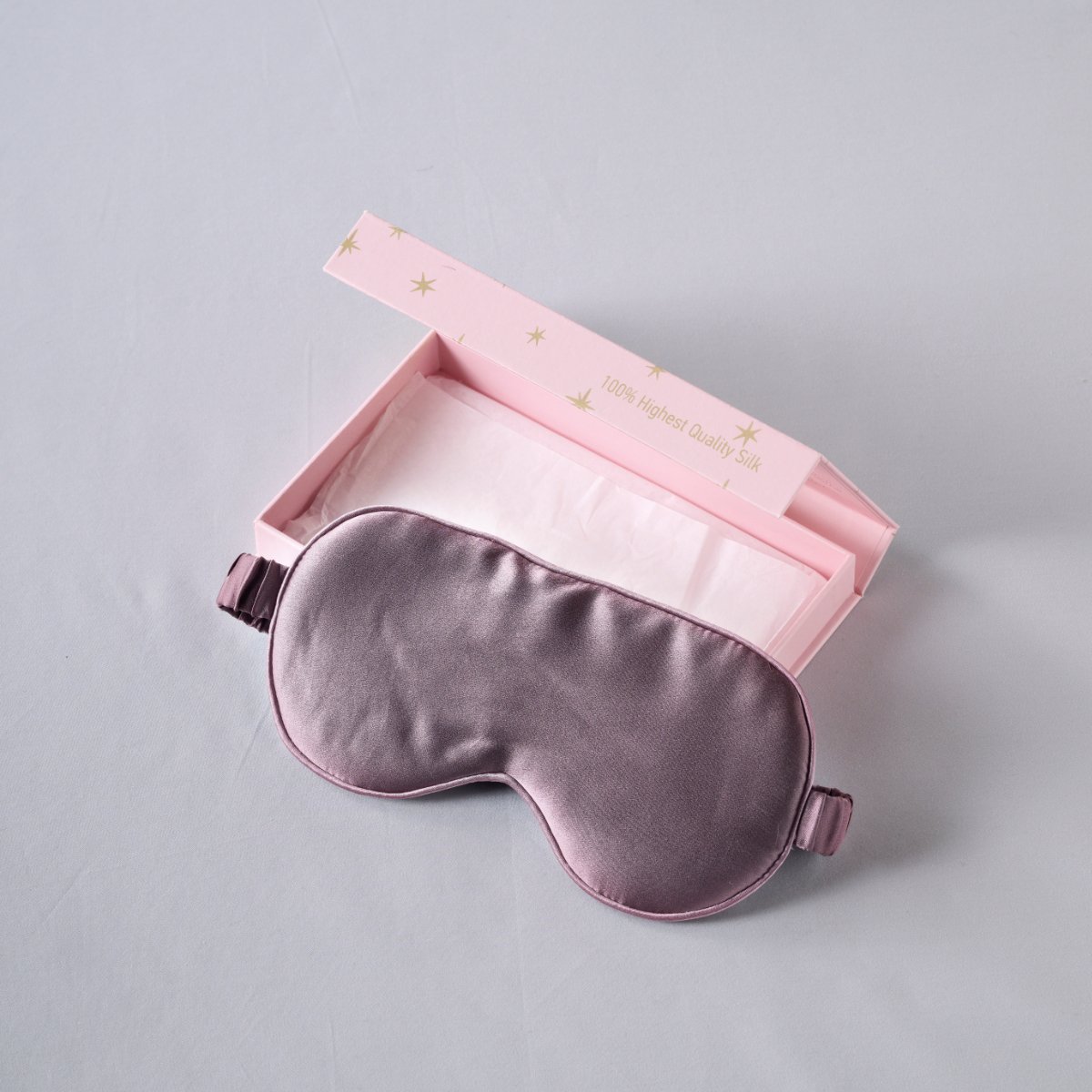 Μεταξωτή Μάσκα Ύπνου (20x9) Kentia Stylish Silk Z42 Mauve