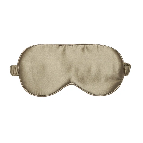 Μεταξωτή Μάσκα Ύπνου (20x9) Kentia Stylish Silk Z26 Beige
