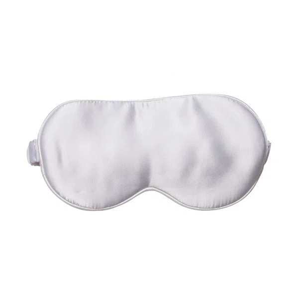Μεταξωτή Μάσκα Ύπνου (20x9) Kentia Stylish Silk Z00 White