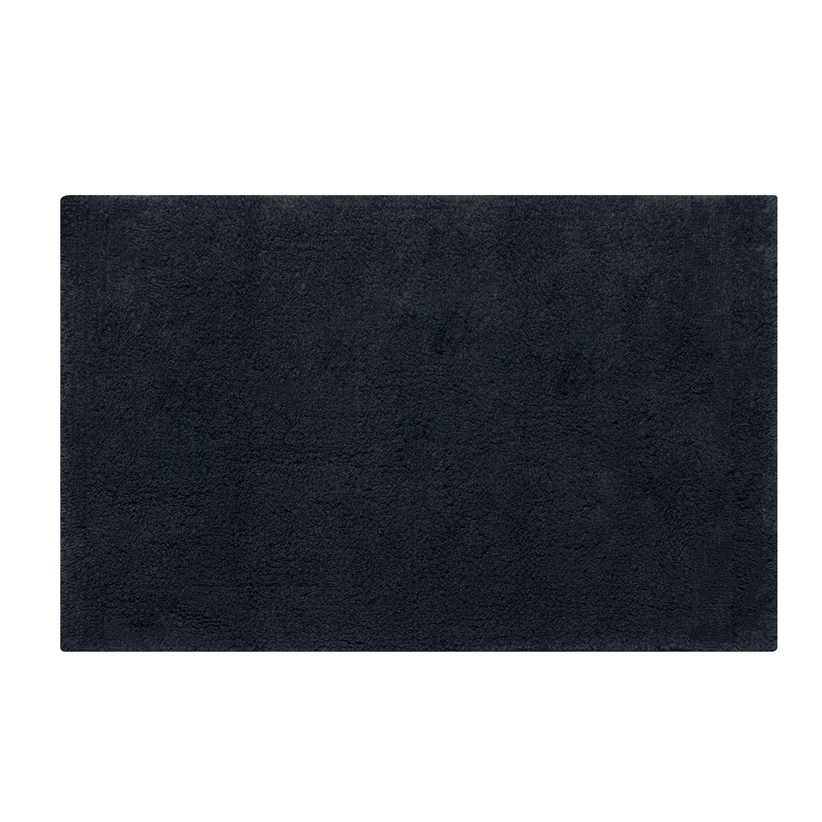 Πατάκι Μπάνιου (50X60) Kentia Loft Pierce 30 Black Μπάνιο Πατάκια Spitishop