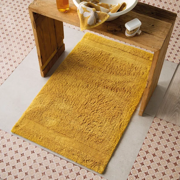 Πατάκι Μπάνιου (60x90) Kentia Loft Pierce 09 Ochre