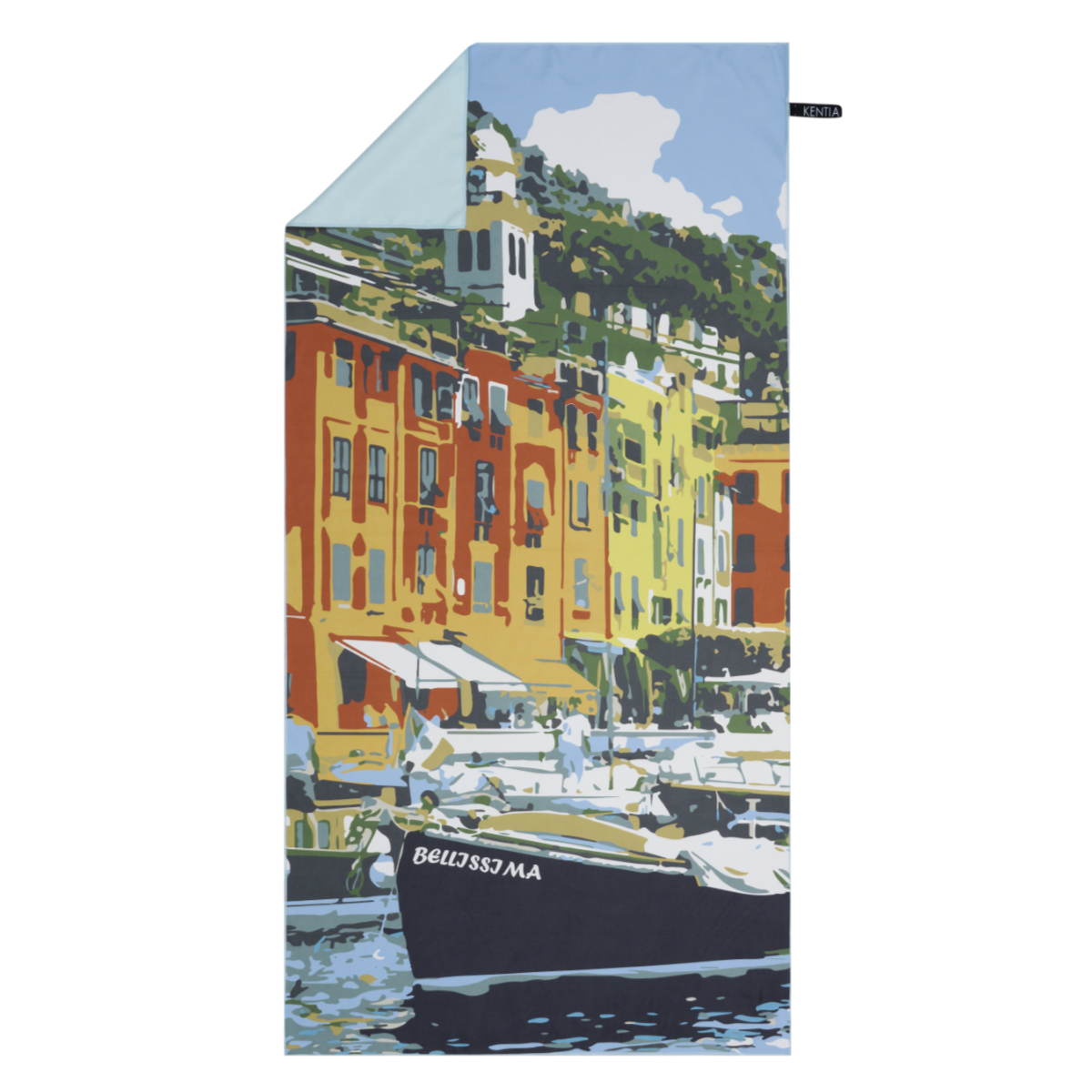 Πετσέτα Θαλάσσης Microfiber 2 Όψεων (80x160) Kentia Versus Resort 253 190gsm