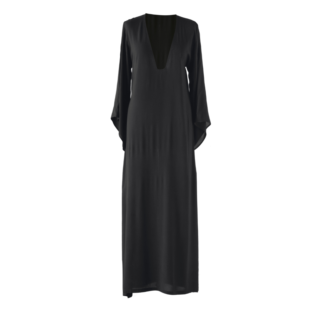 Καφτάνι (56X142) Kentia Loft Maxi 30 Black Θαλάσσης Καφτάνια - Πόντσο Ενηλίκων Spitishop