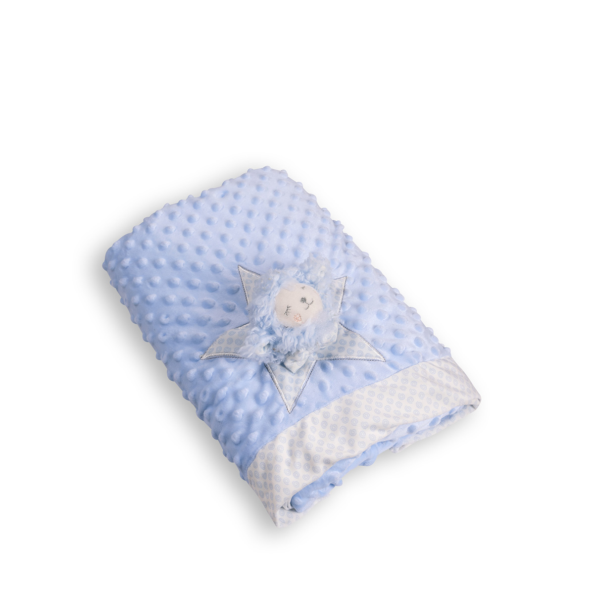 Κουβέρτα Fleece Αγκαλιάς (70x100) Silk Fashion WL502W Ciel