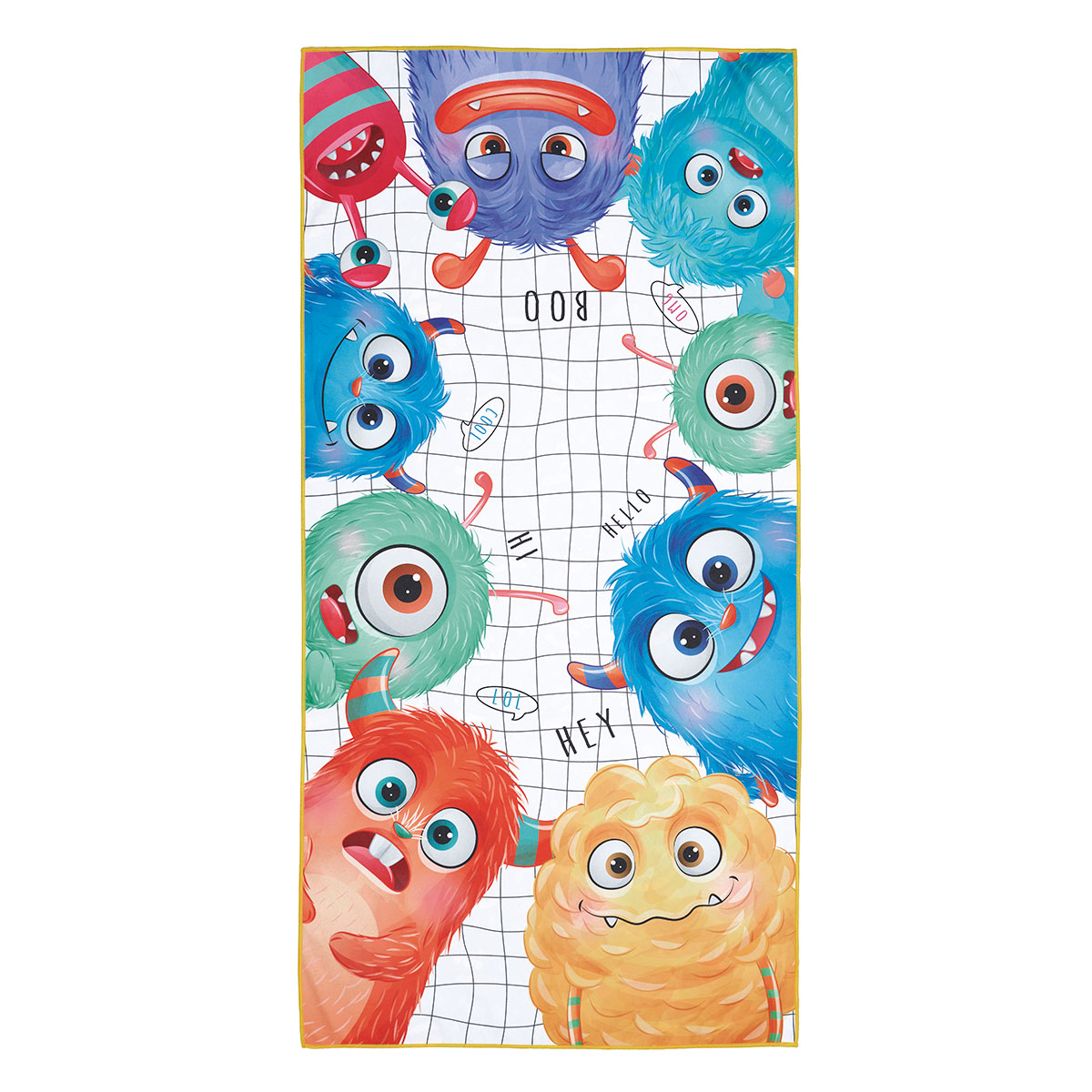 Παιδική Πετσέτα Θαλάσσης Microfiber 2 Όψεων (70x140) Kentia Versus Float 253