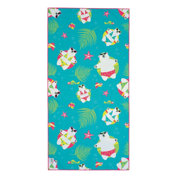 Παιδική Πετσέτα Θαλάσσης Microfiber 2 Όψεων (70x140) Kentia Versus Float 258
