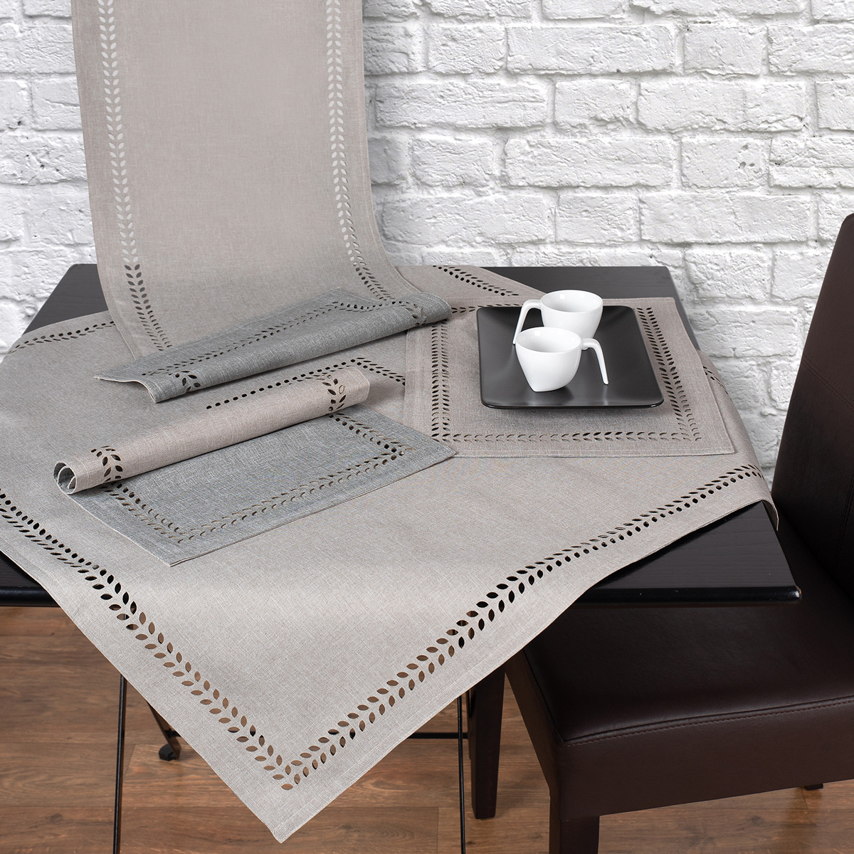 Τραβέρσα 2 Όψεων (40x120) Silk Fashion BG18 Grey