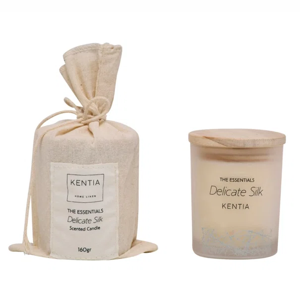 Κερί Αρωματικό 160gr Kentia Sense 25 Delicate Silk