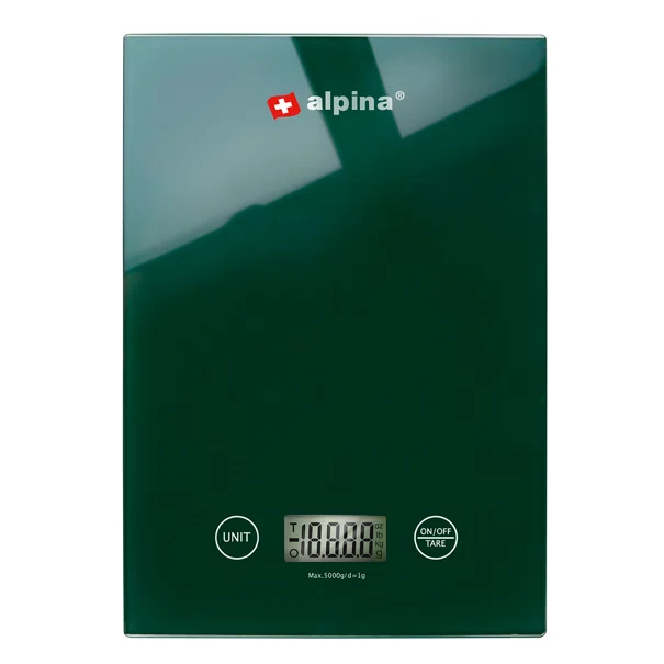 Ψηφιακή Ζυγαριά Κουζίνας (22x15.5x1.8) Alpina 871125256979