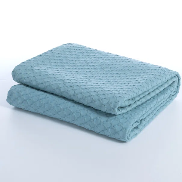 Κουβέρτα Πικέ Υπέρδιπλη (230x240) Nef-Nef Homeware Blue Elmer